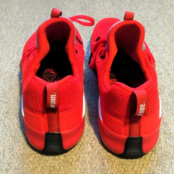 Nike Mens Zoom Train Command AO4397 661 Ohio State Buckeye NCAA OSU Red White 13 - Picture 6 of 8